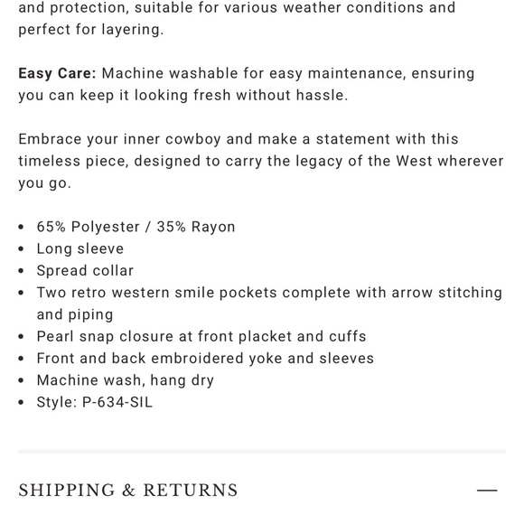 SCULLY MEN'S EMBROIDERED GUNFIGHTER LONG SLEEVE PEARL SNAP WESTERN SHIRT - Picture 4 of 11